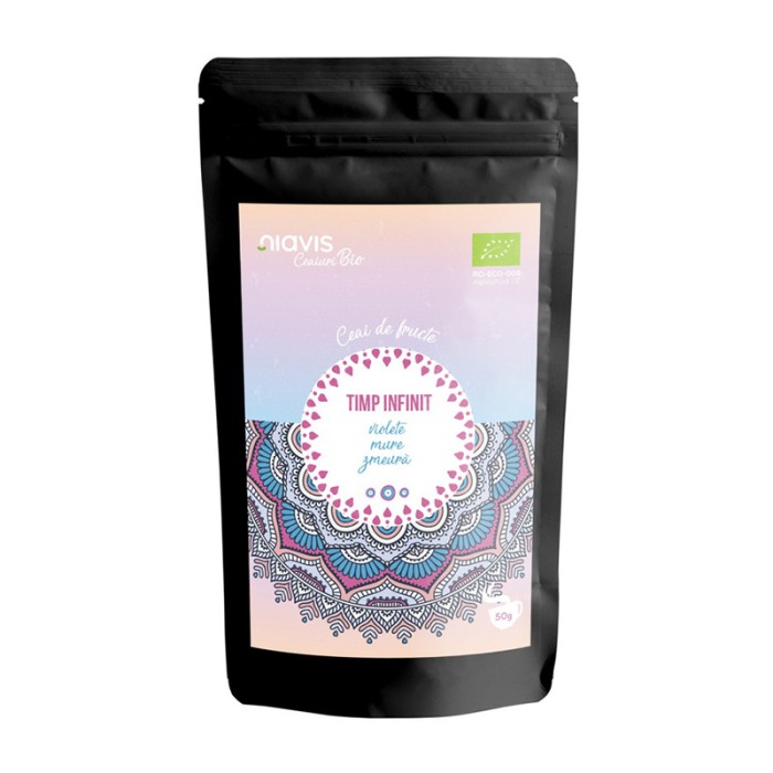 Ceai ecologic/BIO "Timp Infinit" (50 grame), Niavis Ceai ecologic/BIO "Timp Infinit" (50 grame), Niavis