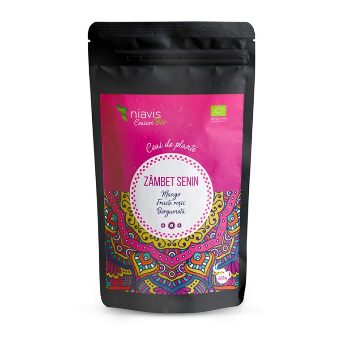Ceai ecologic/BIO "Zambet Senin" (50 grame), Niavis Ceai ecologic/BIO "Zambet Senin" (50 grame), Niavis