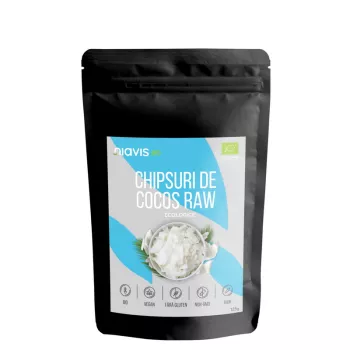 Chipsuri de cocos RAW ecologice (125 grame), Niavis Chipsuri de cocos RAW ecologice (125 grame), Niavis