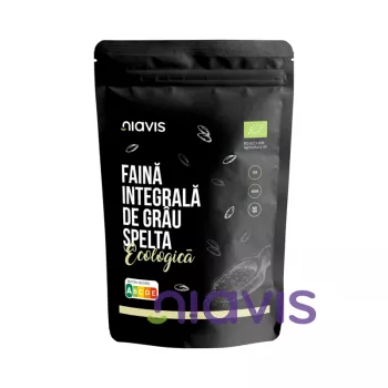 Faina integrala de grau spelta ecologica/BIO (500 grame), Niavis Faina integrala de grau spelta ecologica/BIO (500 grame), Niavis