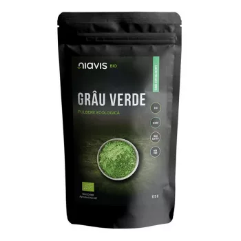 Grau verde pulbere ecologica/BIO (125 grame), Niavis Grau verde pulbere ecologica/BIO (125 grame), Niavis