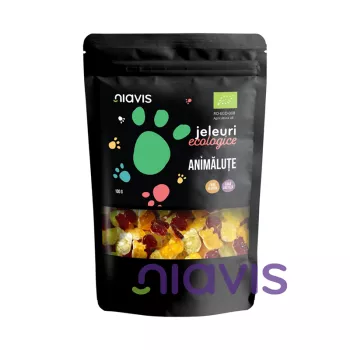Jeleuri ecologice "Animalute" (100 grame), Niavis Jeleuri ecologice "Animalute" (100 grame), Niavis