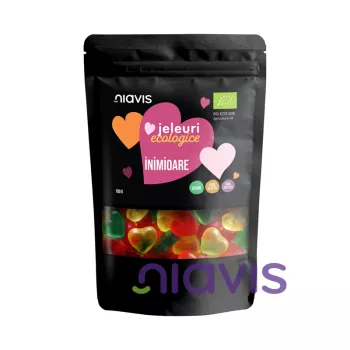 Jeleuri ecologice "Inimioare" (100 grame), Niavis Jeleuri ecologice "Inimioare" (100 grame), Niavis