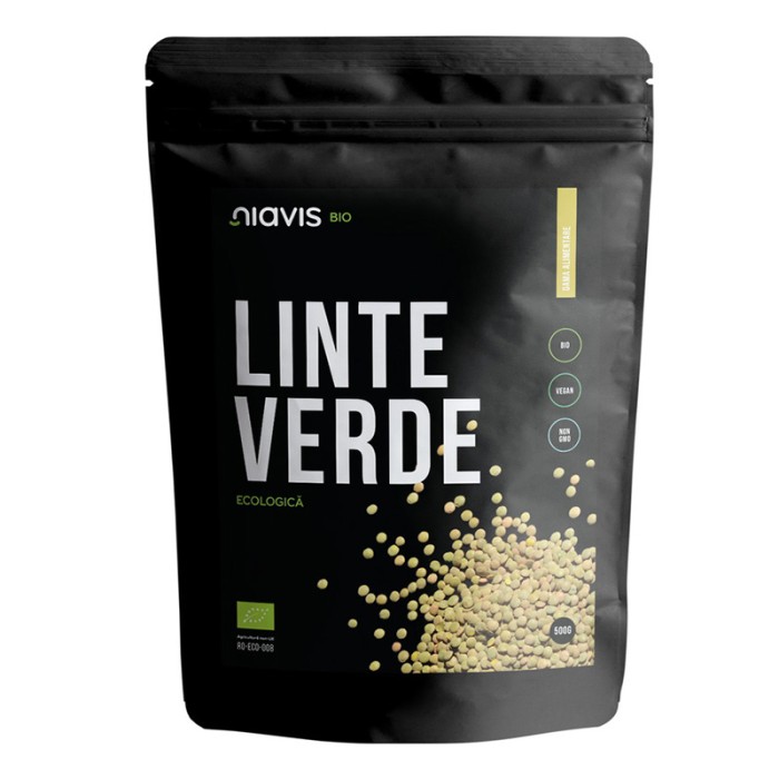 Linte verde ecologica/BIO (500 grame), Niavis Linte verde ecologica/BIO (500 grame), Niavis