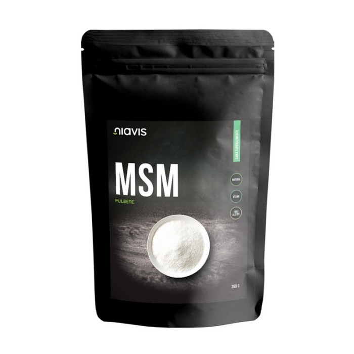 MSM pulbere 100% naturala (250 grame), Niavis