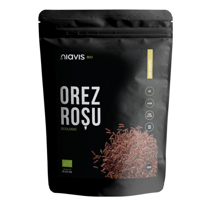 Orez rosu ecologic/BIO (500 grame), Niavis