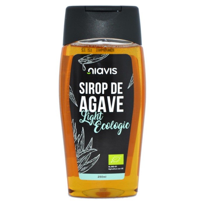 Sirop de agave light ecologic/BIO (250ml/350 grame), Niavis Sirop de agave light ecologic/BIO (250ml/350 grame), Niavis