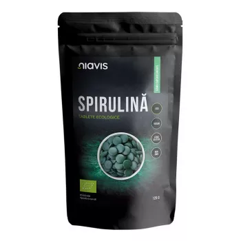 Spirulina tablete ecologice/BIO (125 grame), Niavis Spirulina tablete ecologice/BIO (125 grame), Niavis