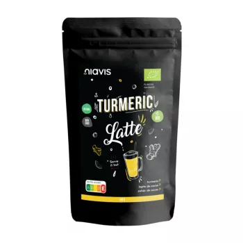 Turmeric latte pulbere ecologica/BIO (150 grame), Niavis Turmeric latte pulbere ecologica/BIO (150 grame), Niavis