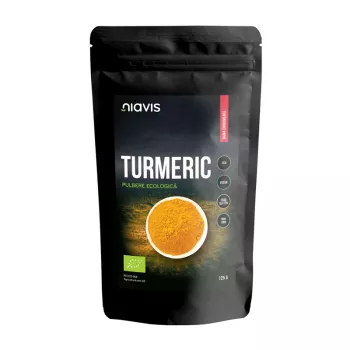 Turmeric pulbere ecologica/BIO (125 grame), Niavis Turmeric pulbere ecologica/BIO (125 grame), Niavis