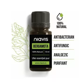 Ulei esential de bergamota (10 ml), Niavis Ulei esential de bergamota (10 ml), Niavis