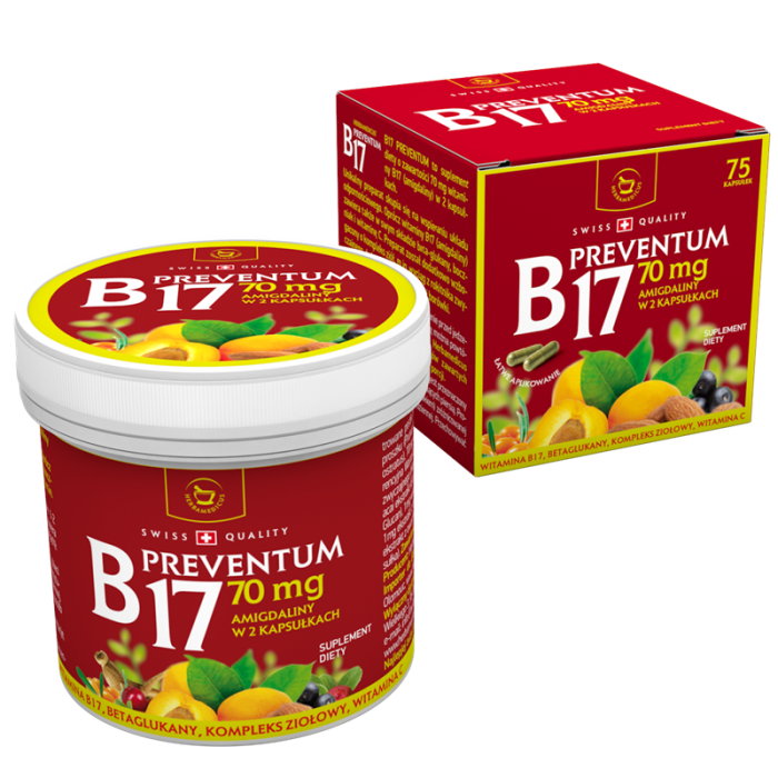 B17 Preventum 70mg (75 capsule), Herbamedicus B17 Preventum 70mg (75 capsule), Herbamedicus