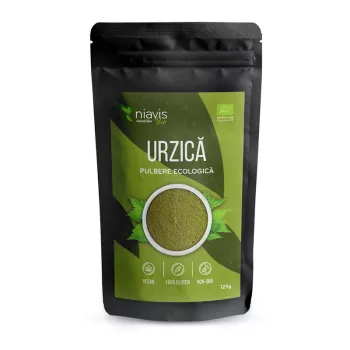 Urzica pulbere ecologica/BIO (125 grame), Niavis Urzica pulbere ecologica/BIO (125 grame), Niavis