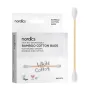 Betisoare din bumbac si bambus, albe (100 buc), Nordics