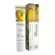 Pasta de dinti pentru albire cu lamaie si menta bio (75 ml), Nordics Pasta de dinti pentru albire cu lamaie si menta bio (75 ml), Nordics