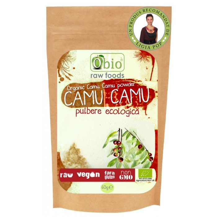 Camu camu pulbere raw bio (60 grame) Camu camu pulbere raw bio (60 grame)