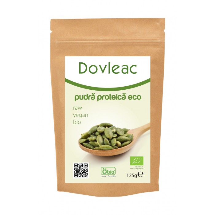 Pudra proteica din seminte de dovleac bio (125 grame) Pudra proteica din seminte de dovleac bio (125 grame)