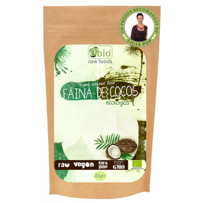 Faina de cocos bio (250 grame) Faina de cocos bio (250 grame)