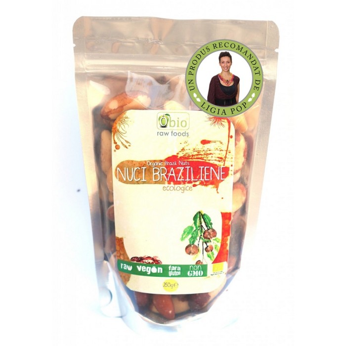 Nuci braziliene crude bio (250g) Nuci braziliene crude bio (250g)