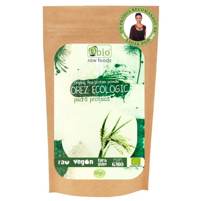 Pudra proteica din orez premium (250 grame) Pudra proteica din orez premium (250 grame)