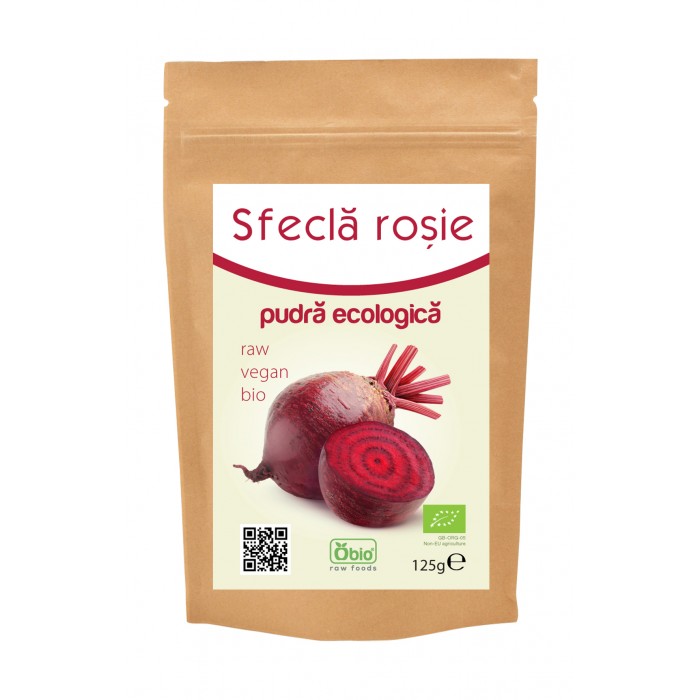 Sfecla rosie pudra bio (125 grame) Sfecla rosie pudra bio (125 grame)
