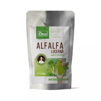 Alfalfa pulbere eco (125 grame), Obio