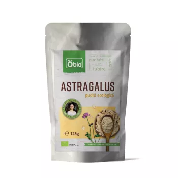 Astragalus pulbere raw eco (125 grame), Obio
