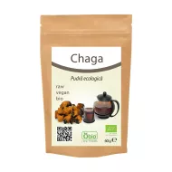 Chaga pulbere bio (60 grame), Obio