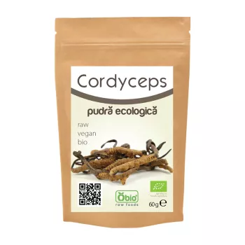 Cordyceps pulbere eco (60 grame), Obio