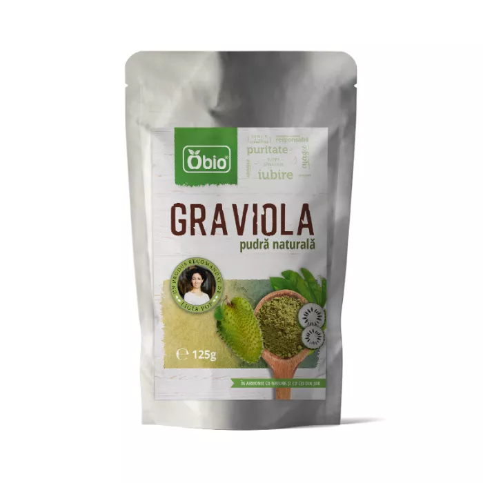 Graviola pulbere raw (125 grame) Graviola pulbere raw (125 grame)