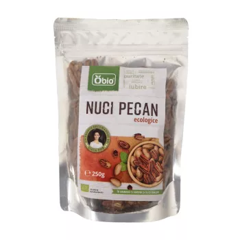 Nuci pecan raw eco (250 grame), Obio