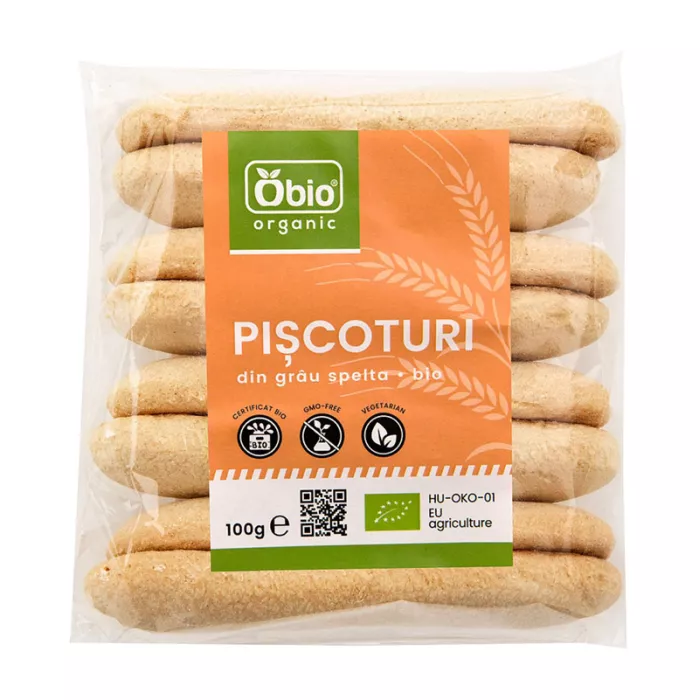 Piscoturi din spelta bio (100 grame) Piscoturi din spelta bio (100 grame)