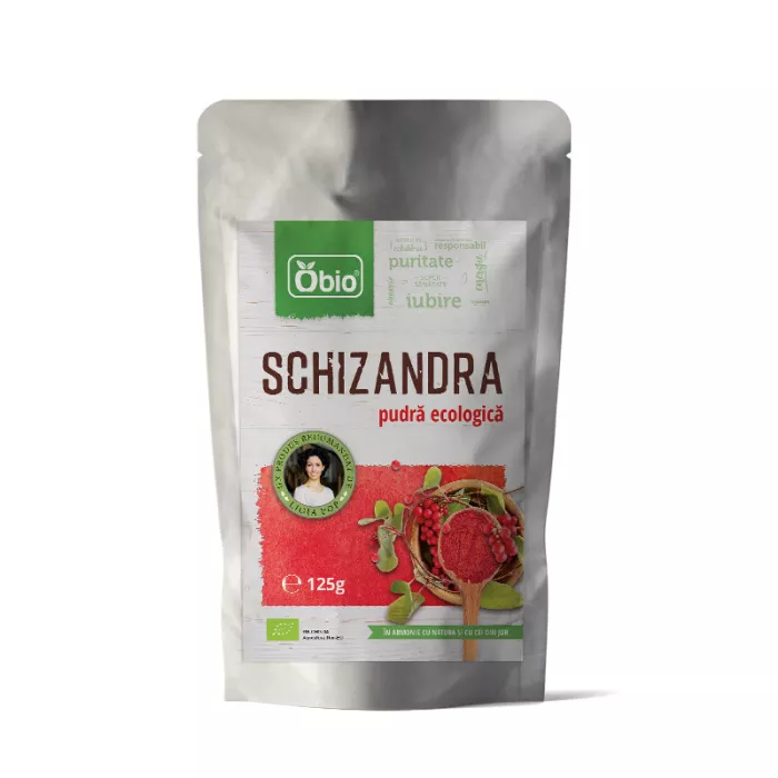 Schizandra pulbere raw (125 grame) Schizandra pulbere raw (125 grame)