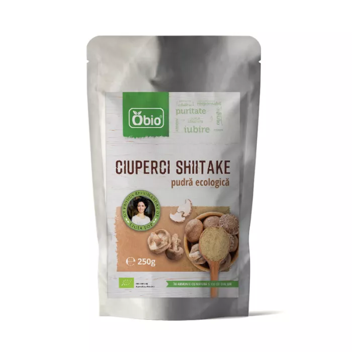 Shiitake pulbere (250 grame) Shiitake pulbere (250 grame)