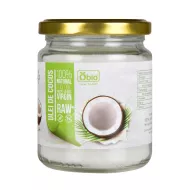 Ulei de cocos virgin raw bio (220 ml), Obio