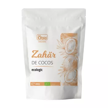 Zahar de cocos bio (400 grame), Obio