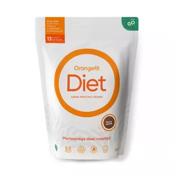 Diet - Pudra pentru slabit cu aroma de ciocolata (850 grame), Orangefit Diet - Pudra pentru slabit cu aroma de ciocolata (850 grame), Orangefit