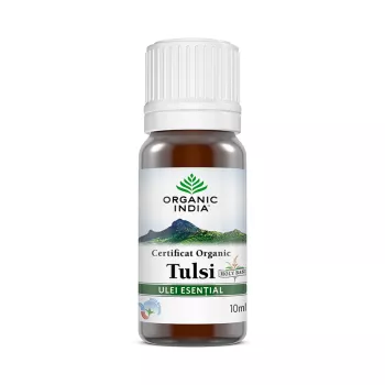 Ulei Esential Tulsi - busuioc sfant (10 ml), Organic India