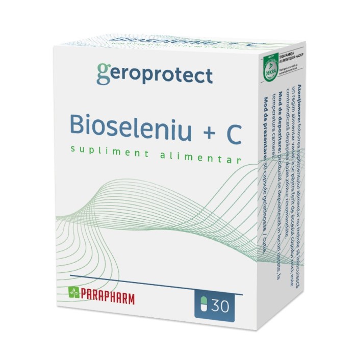 Quantumpharm, Bioseleniu + Vitamina C (30 capsule) Quantumpharm, Bioseleniu + Vitamina C (30 capsule)