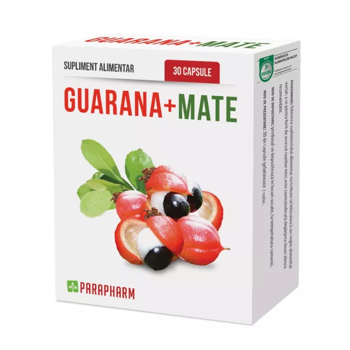 Quantumpharm, Guarana + Mate (30 capsule) Quantumpharm, Guarana + Mate (30 capsule)