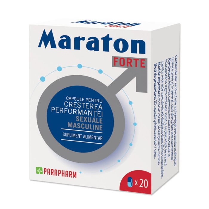 Maraton forte (20 capsule), Parapharm Maraton forte (20 capsule), Parapharm