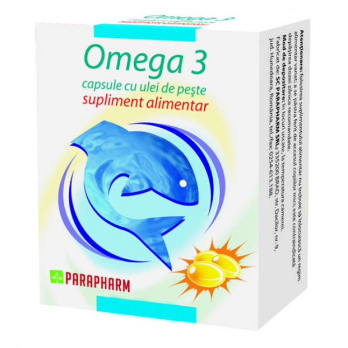 Quantumpharm, Omega 3 (90 capsule cu ulei de peste) Quantumpharm, Omega 3 (90 capsule cu ulei de peste)