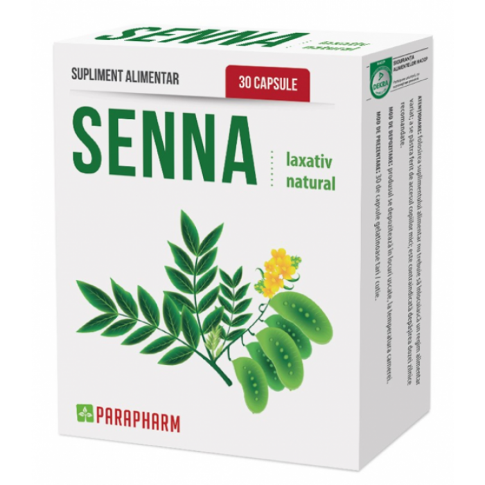 Quantumpharm, Senna Laxativ natural (30 capsule) Quantumpharm, Senna Laxativ natural (30 capsule)