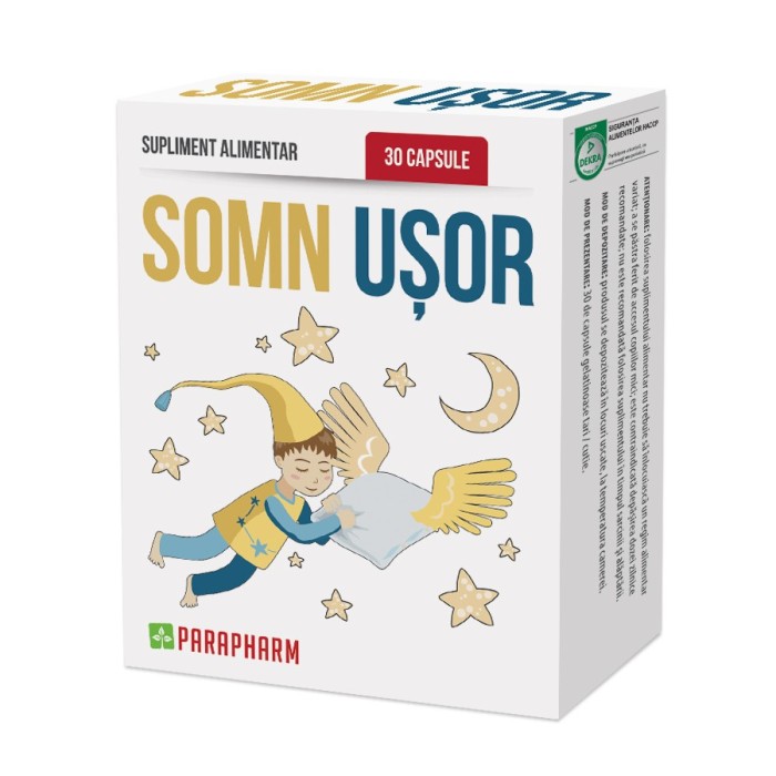 Quantumpharm, Somn Usor (30 capsule) Quantumpharm, Somn Usor (30 capsule)
