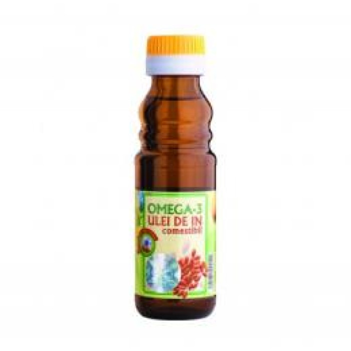 Quantumpharm, Ulei de in cu Omega 3 (100 ml) Quantumpharm, Ulei de in cu Omega 3 (100 ml)