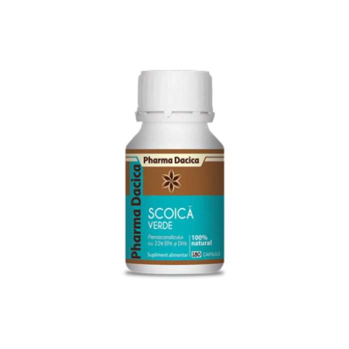 Scoica Verde (180 capsule), Pharma Dacica Scoica Verde (180 capsule), Pharma Dacica