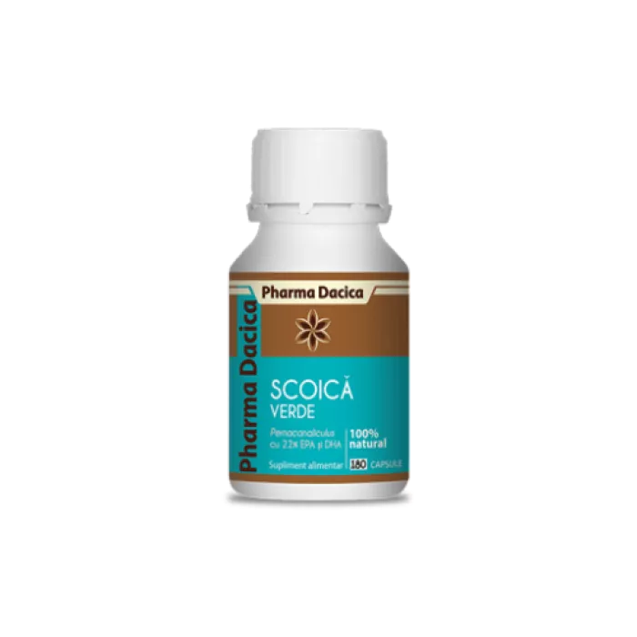 Scoica Verde (180 capsule), Pharma Dacica Scoica Verde (180 capsule), Pharma Dacica