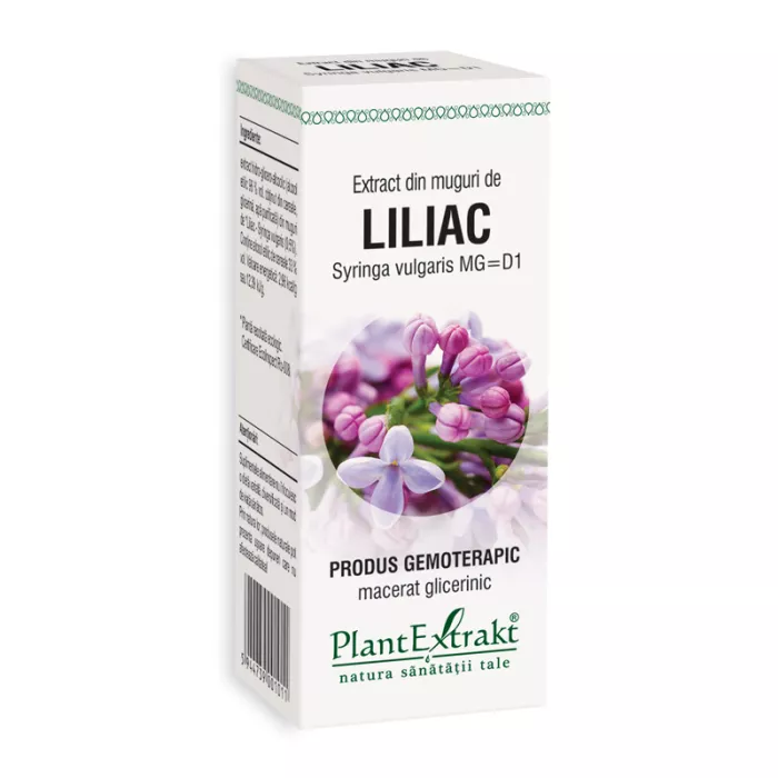 Extract din muguri de liliac - Syringa Vulgaris MG=D1 (50 ml), Plantextrakt Extract din muguri de liliac - Syringa Vulgaris MG=D1 (50 ml), Plantextrakt