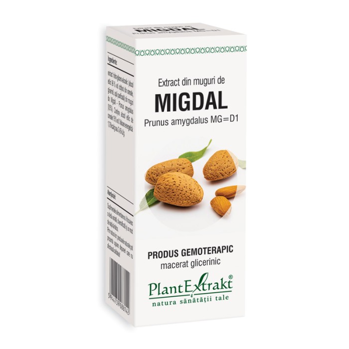 Extract din muguri de migdal - Prunus Amygdalus MG=D1 (50 ml), Plantextrakt Extract din muguri de migdal - Prunus Amygdalus MG=D1 (50 ml), Plantextrakt