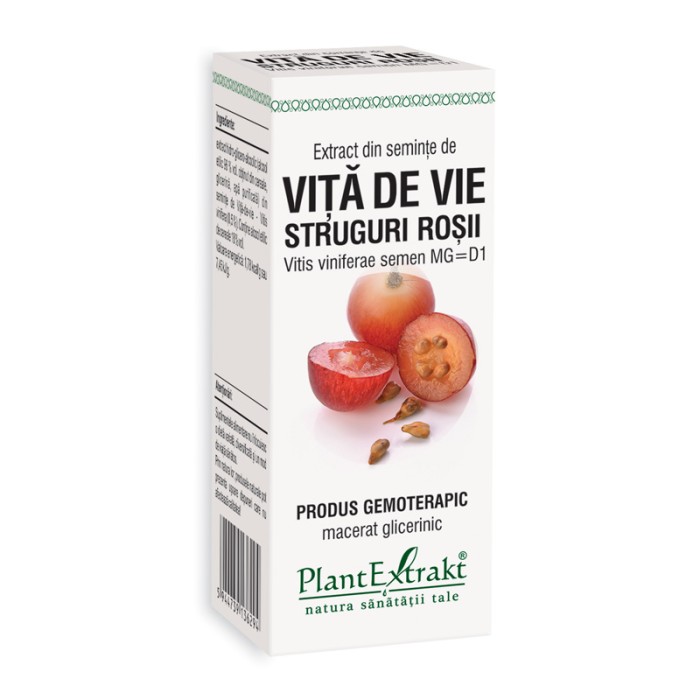 Extract din seminte de vita-de-vie - Vitis Viniferae Semen MG=D1, Plantextrakt Extract din seminte de vita-de-vie - Vitis Viniferae Semen MG=D1, Plantextrakt